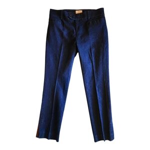 Anthropologie Navy Blue Trousers
